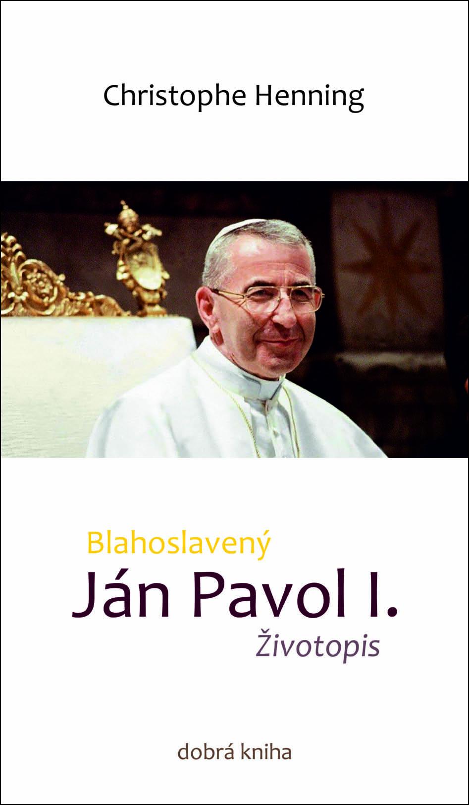 Jan Pavol 1, zivotopis, Dobra kniha, titulka