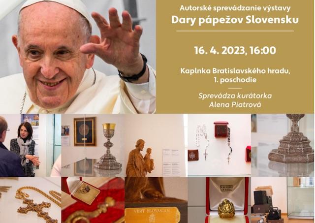 Bratislava, dary papezov