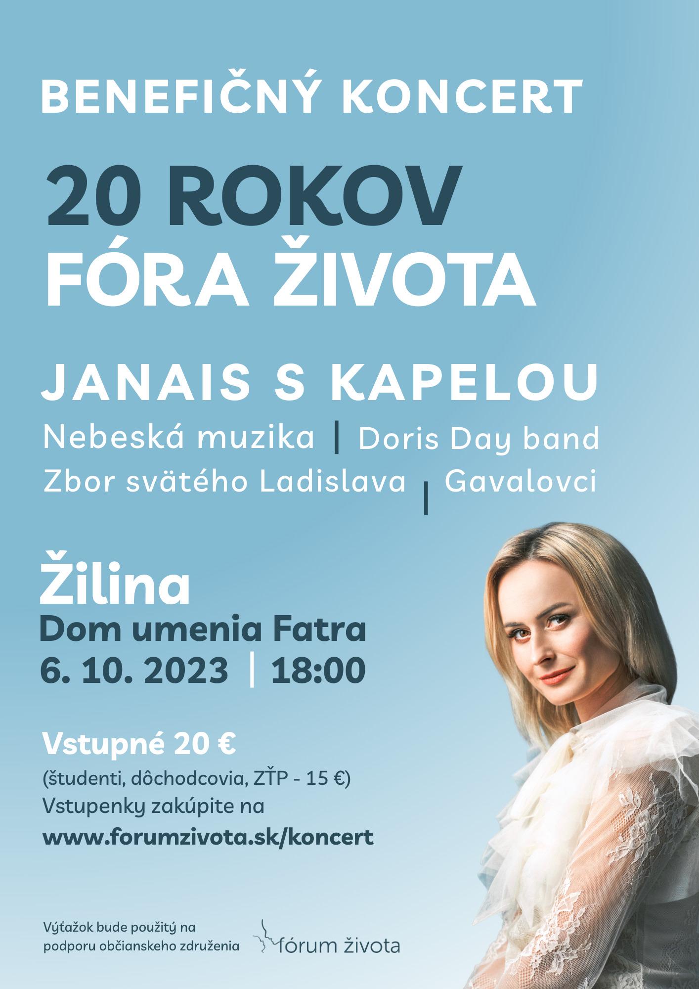 Zilina, Forum zivota, plagat