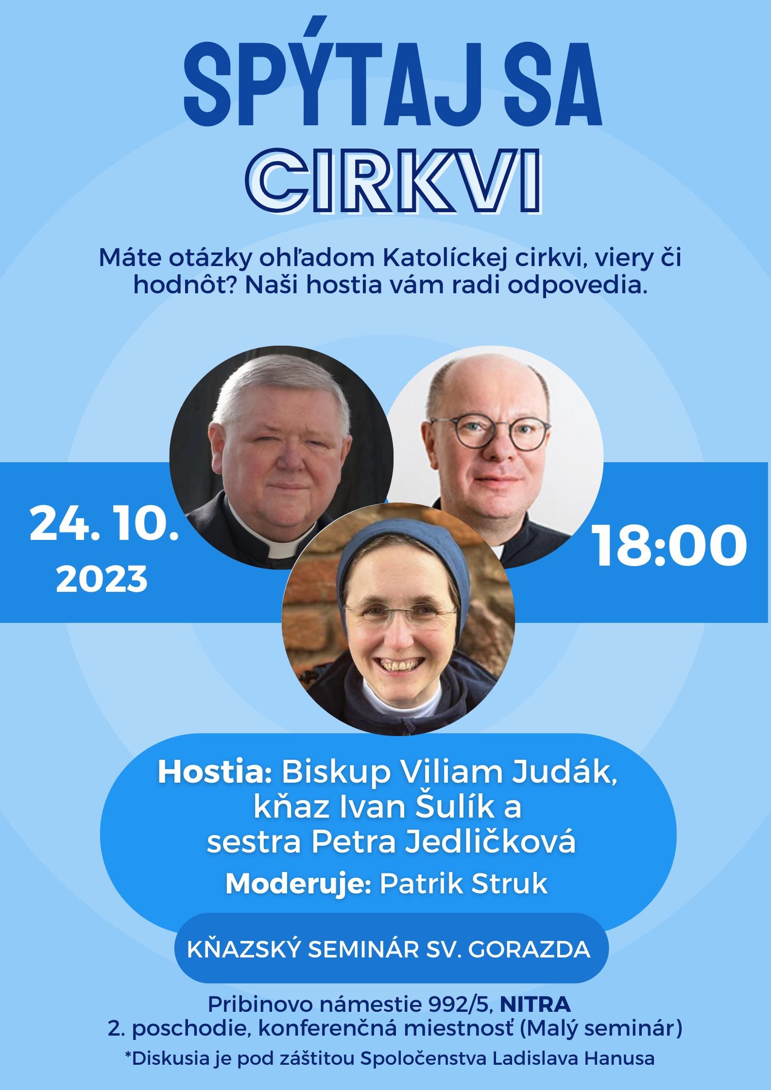 Sptaj sa Cirkvi, Nitra, plagt