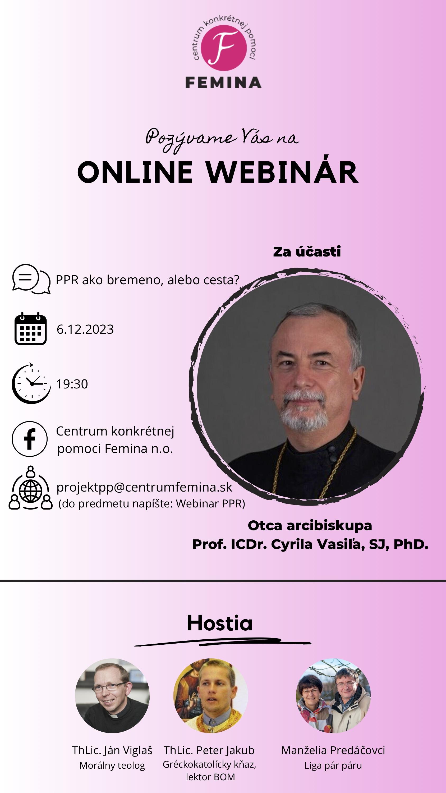 Webinar, Vasil, plagat