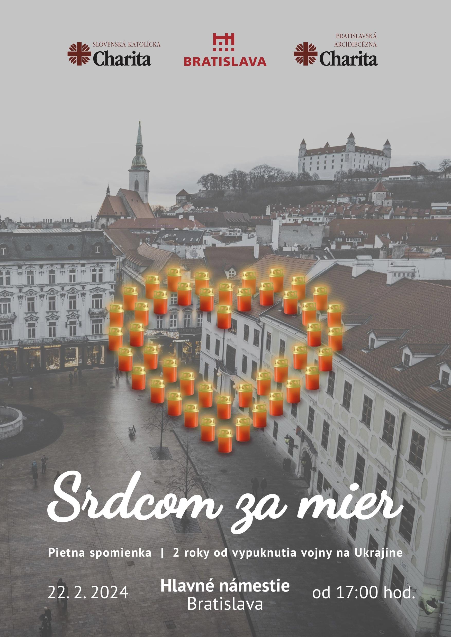 Bratislava, Srdcom za mier