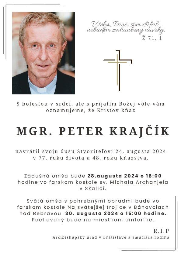 Peter Krajk, parte