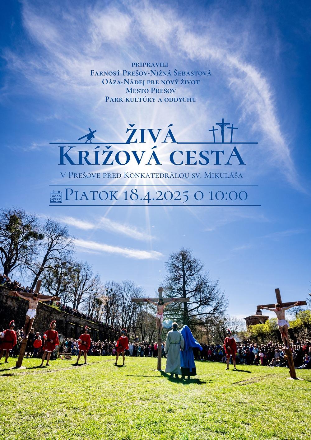 Prešov, krížová, plagát