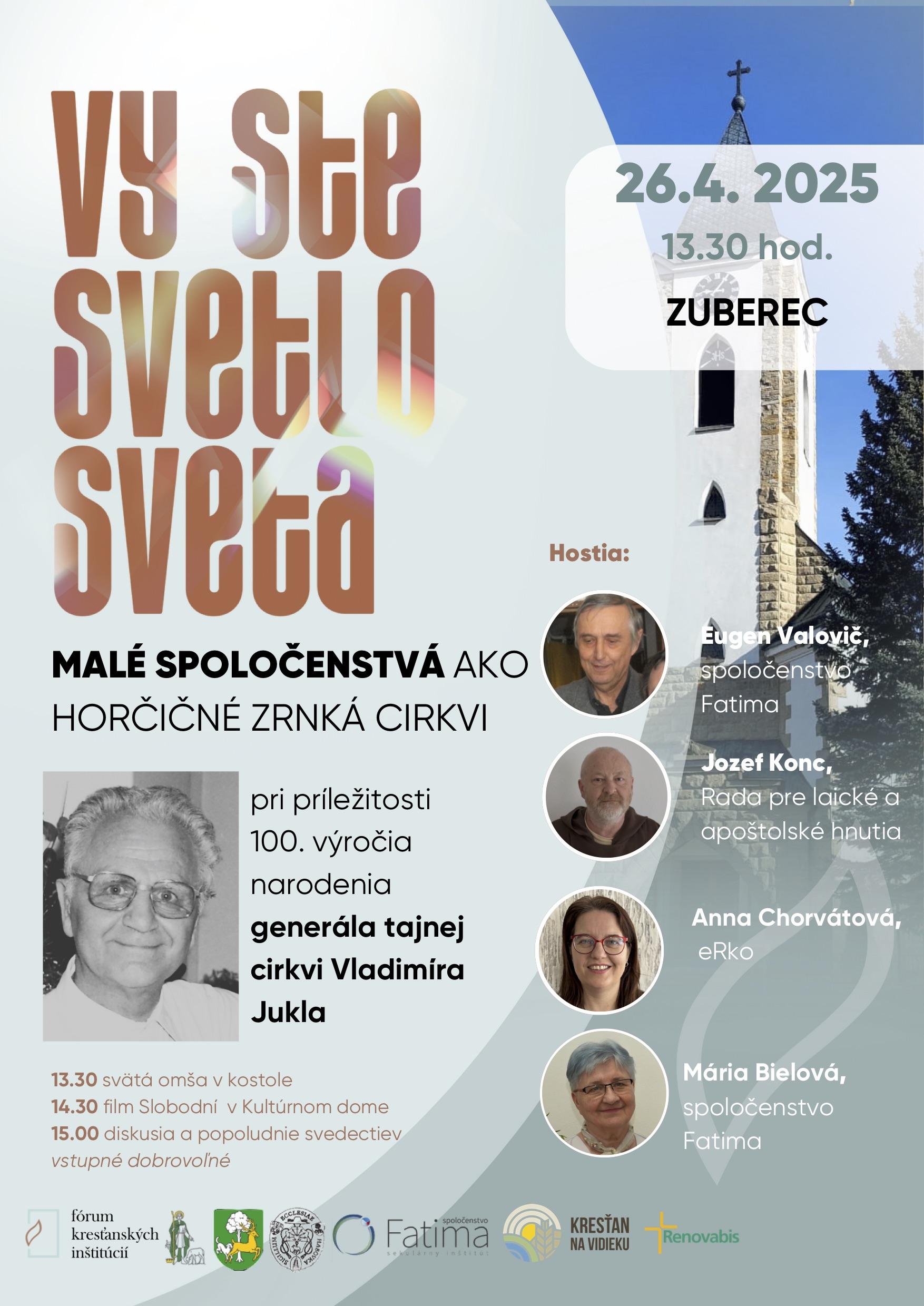 Zuberec, diskusia, plagat