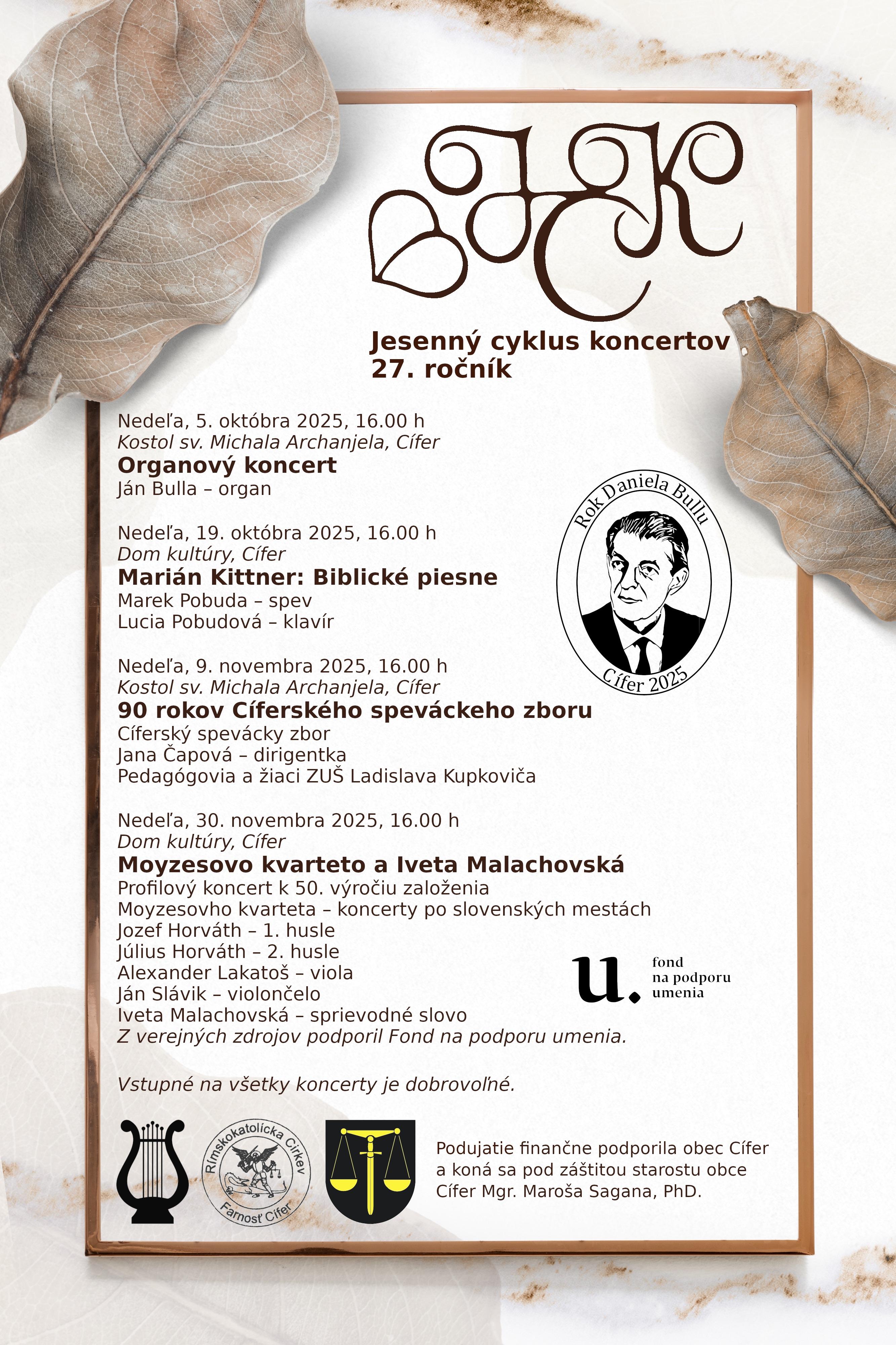 Cifer, koncert, plagat