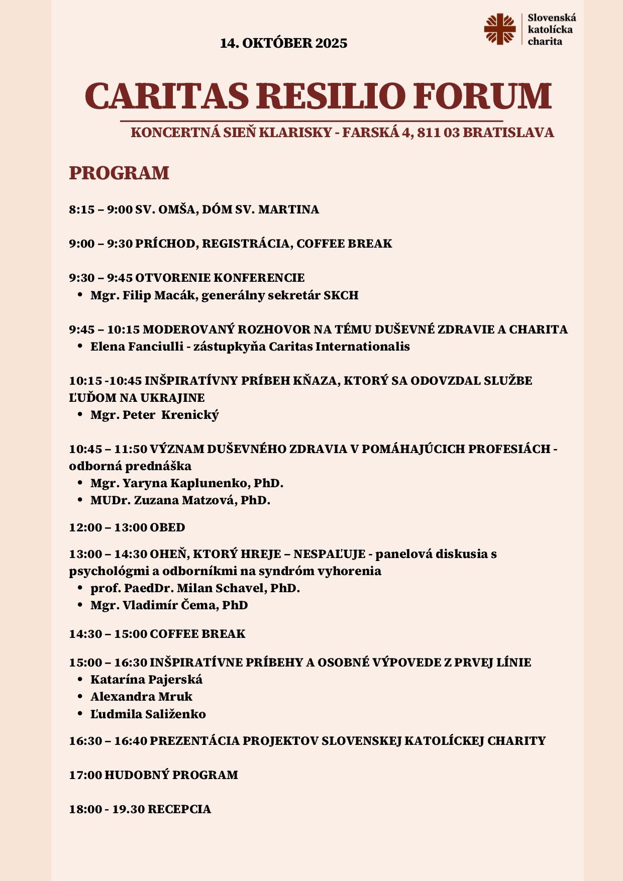 Bratislava, charita, 1