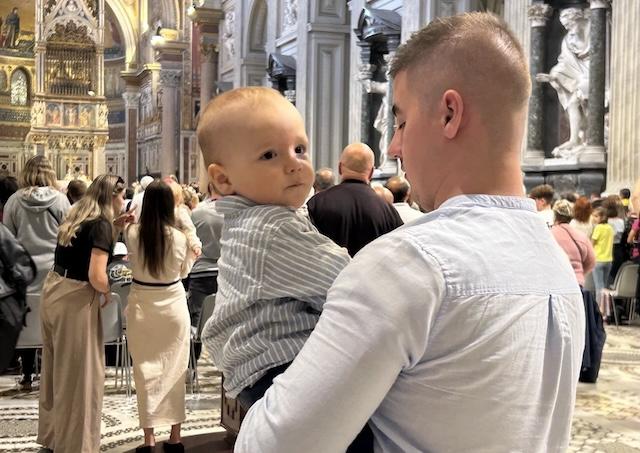 púť gréckokatolíkov, dieťa