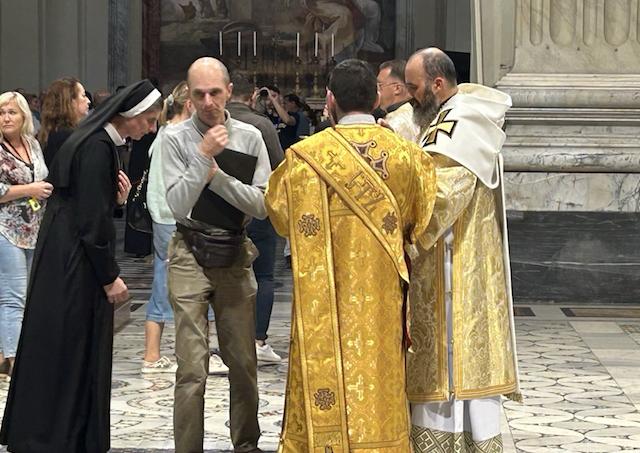 Rím, púť, gréckokatolíci, Laterán