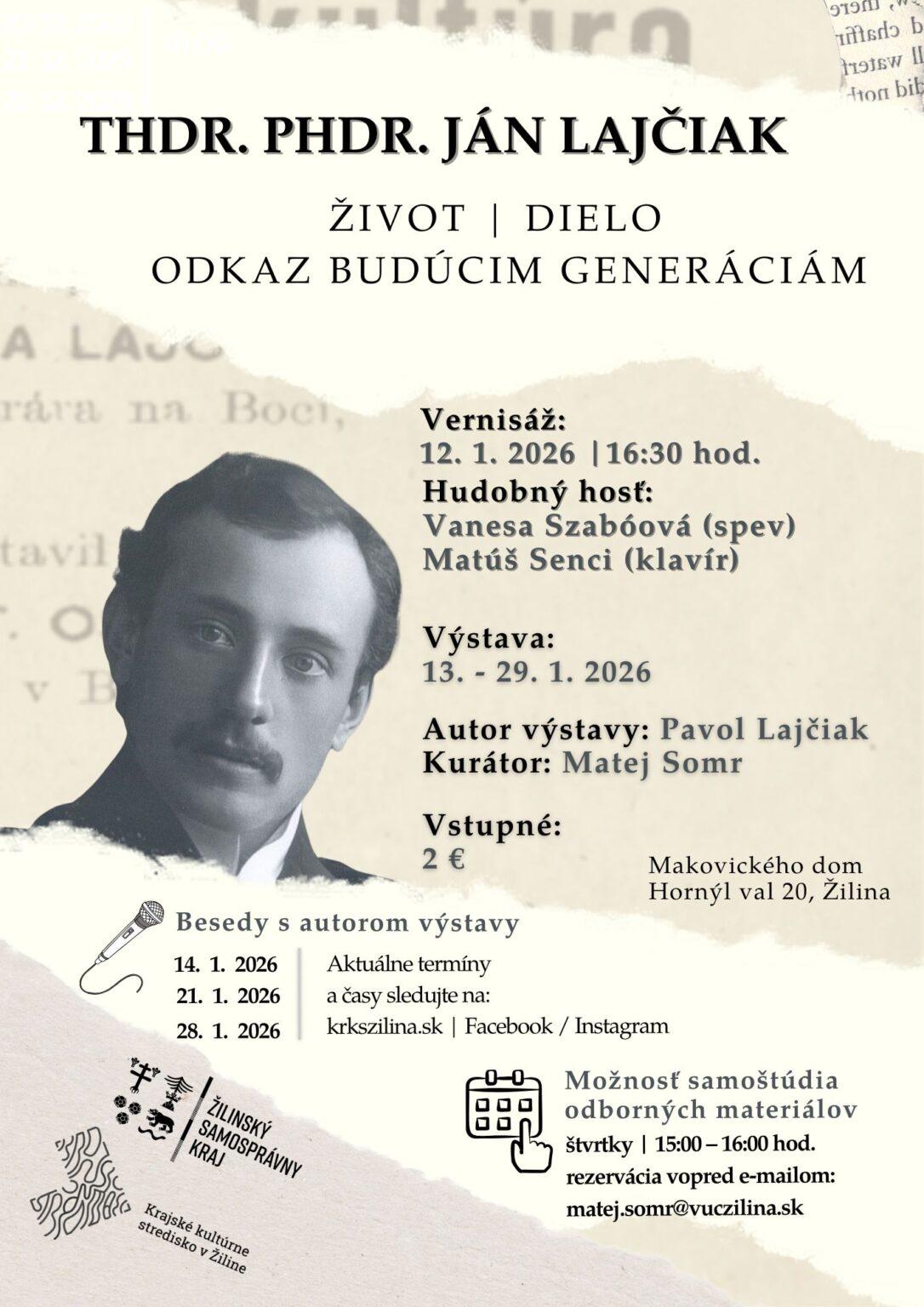 �ilina, vystava, Lajciak, plagat