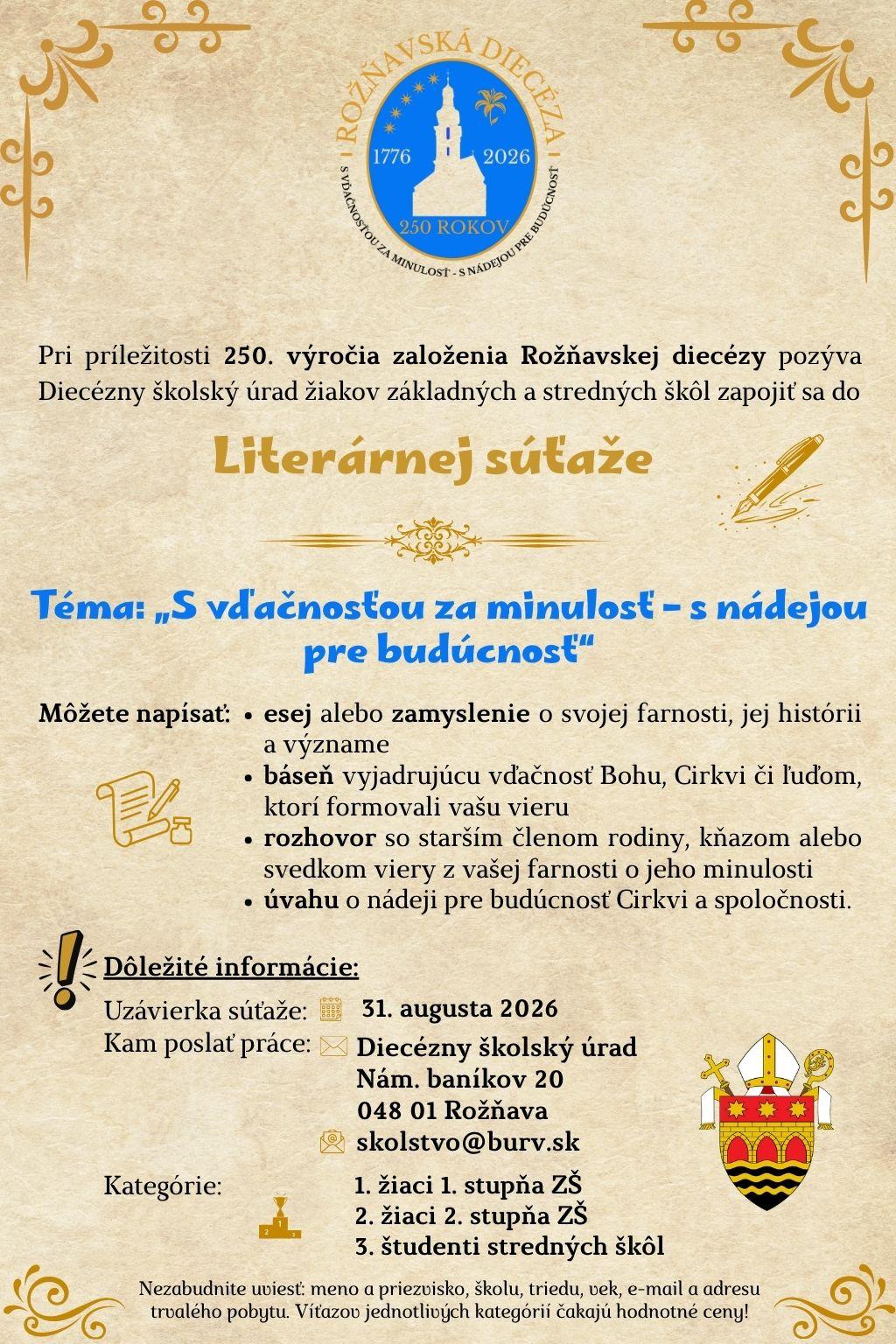 Ro��ava, v�ro�ie, diec�za, s��a�, liter�rna, plag�t