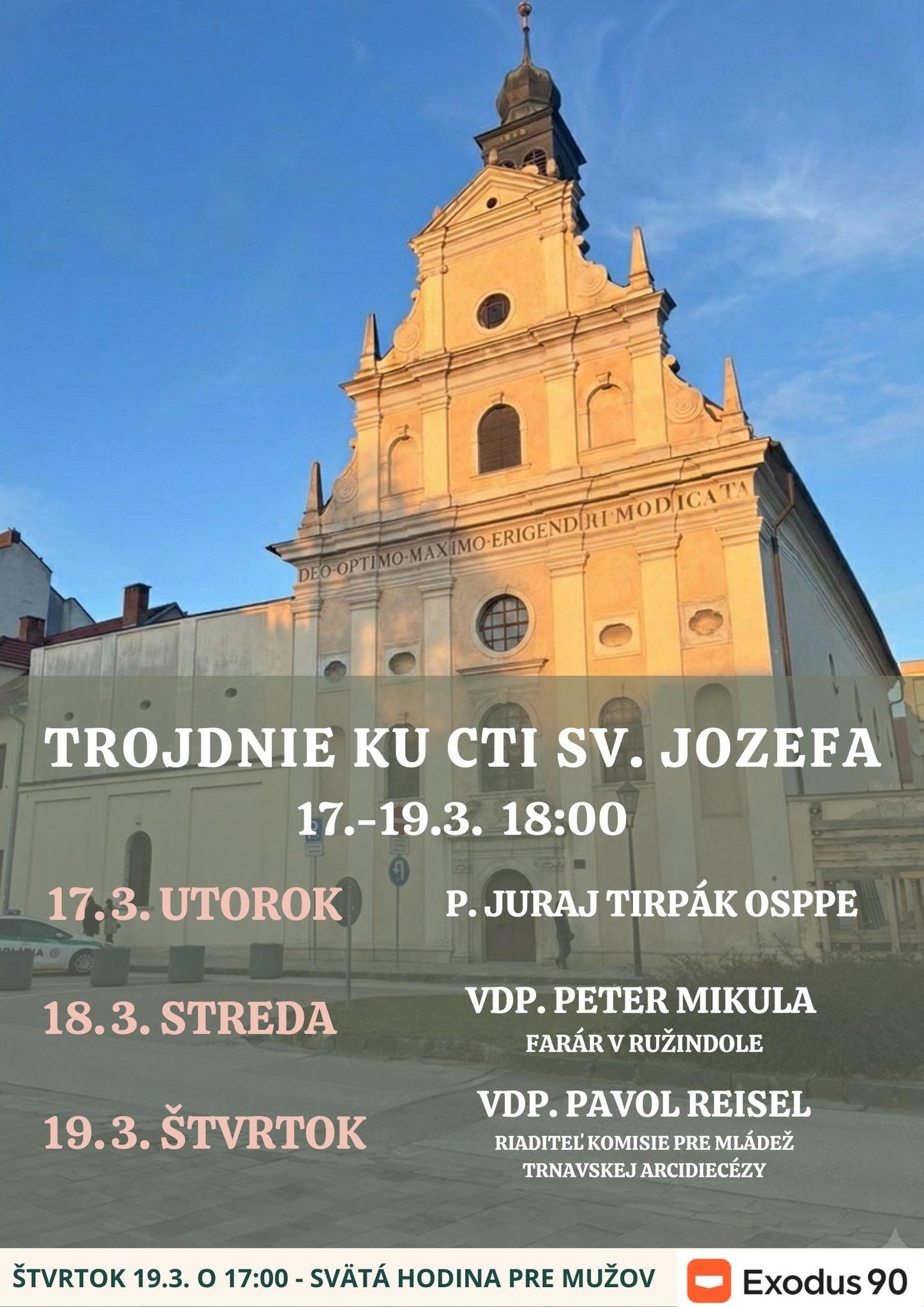 Trnava, trojdnie, Jozef