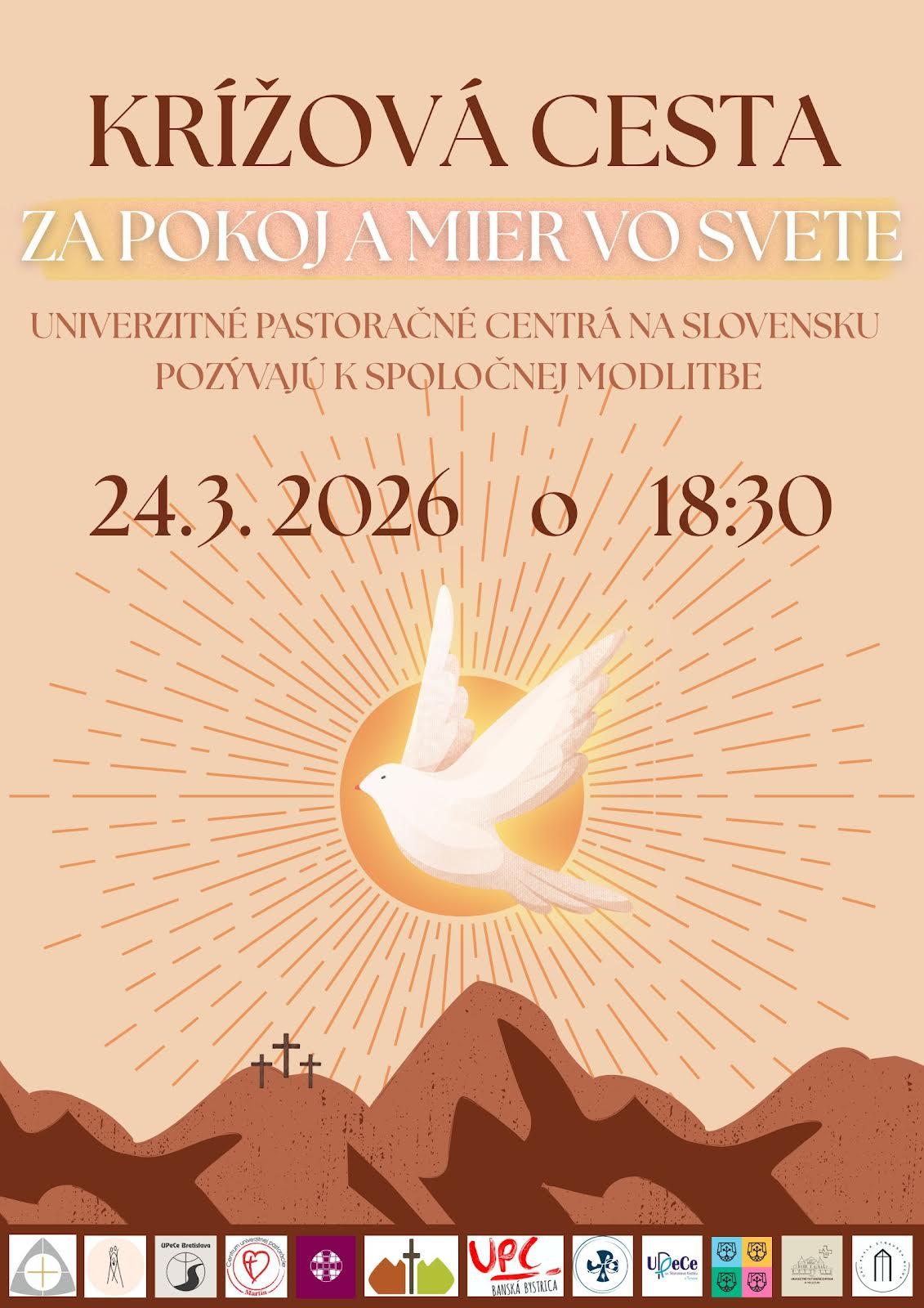 Bratislava, krizova, cesta, UPC, plagat