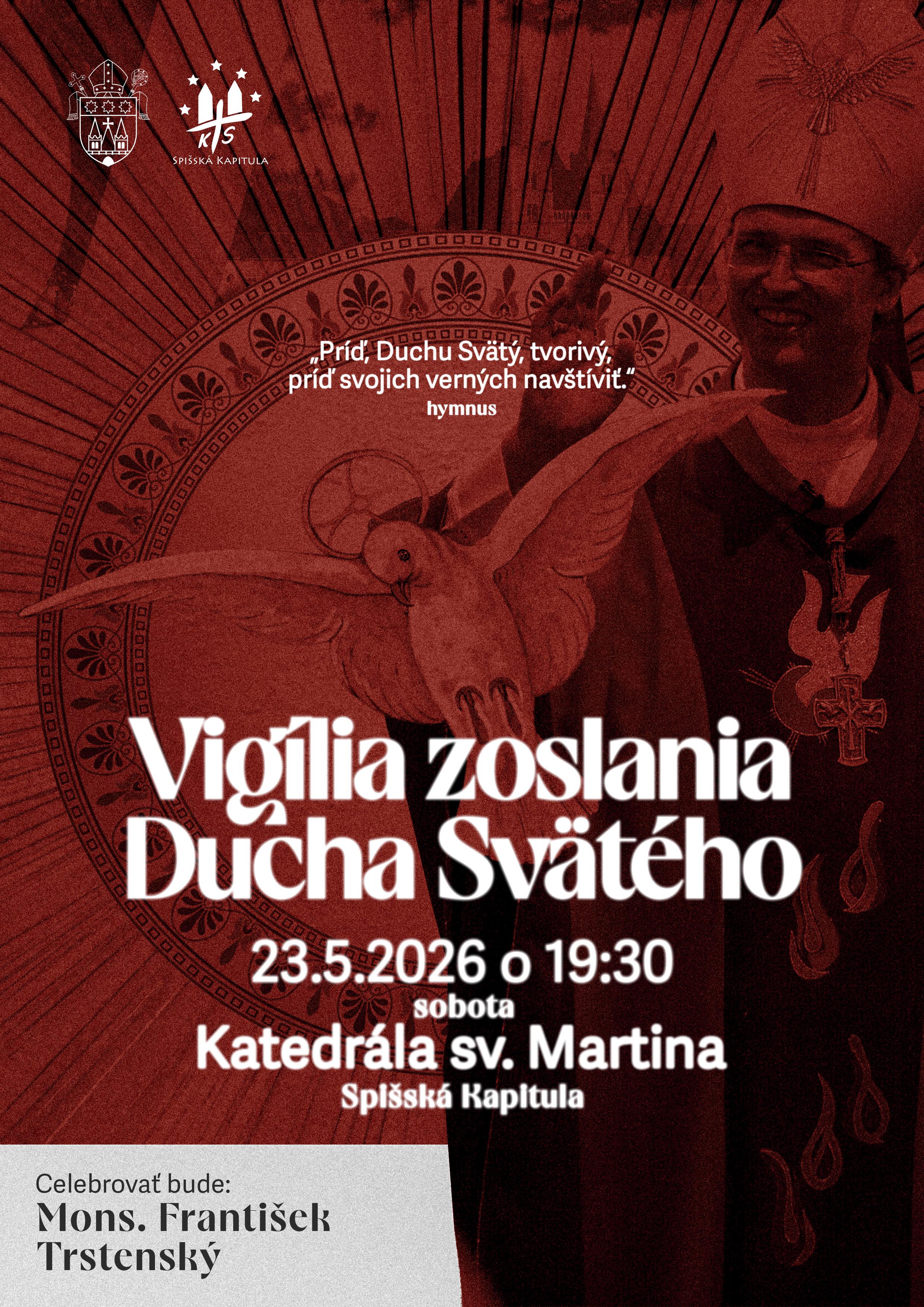 Spišská Kapitula, vigilia, plagat