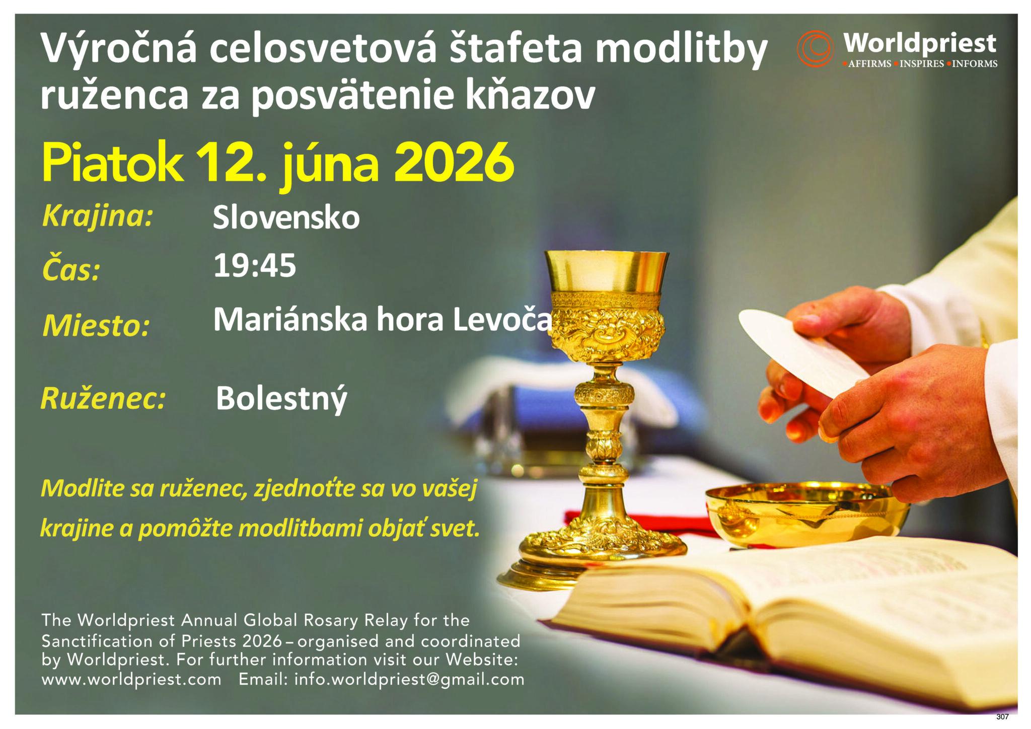 Levoča, modlitby, ruženec, kňazi