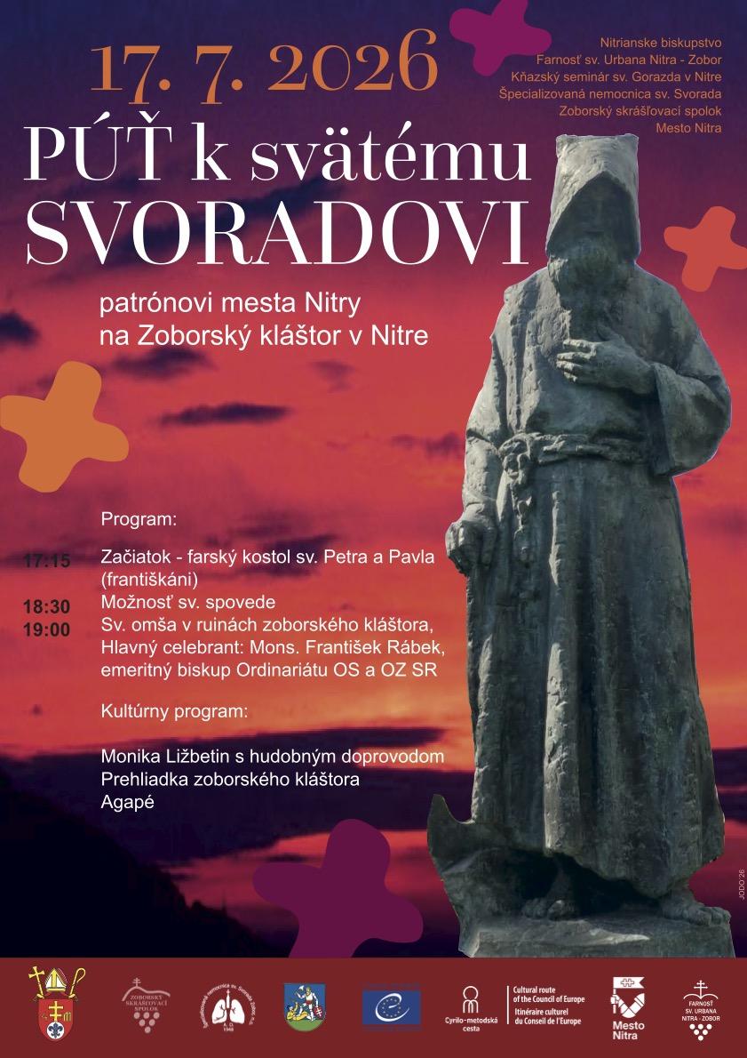 Nitra, Zobor, put