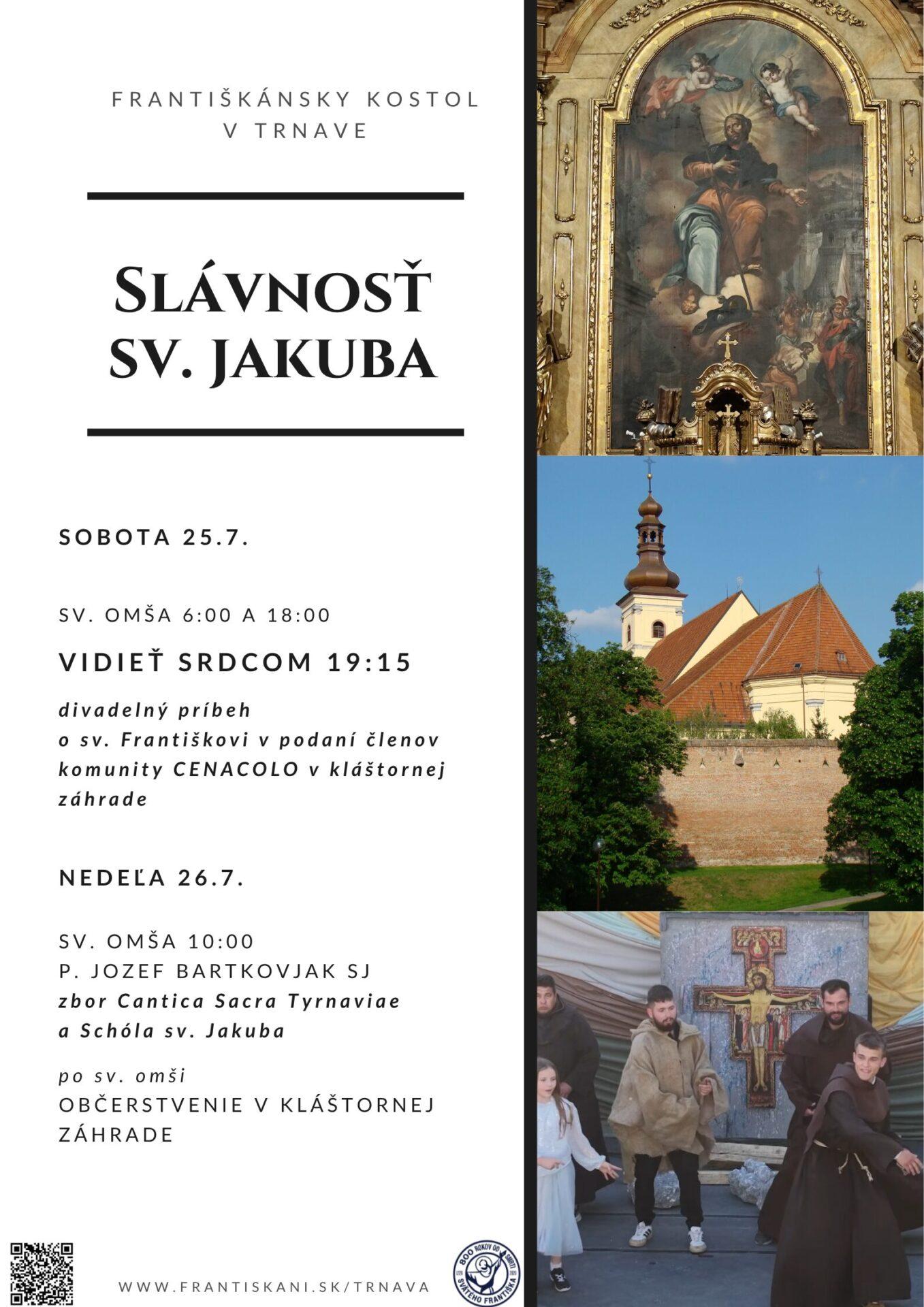 Trnava, odpust, Jakub