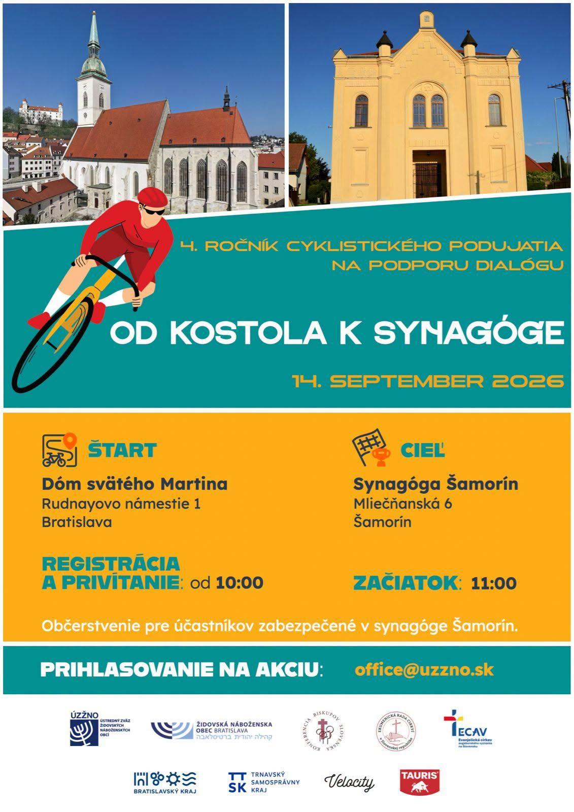Bratislava, �amor�n, synagoga, plagat, 2026