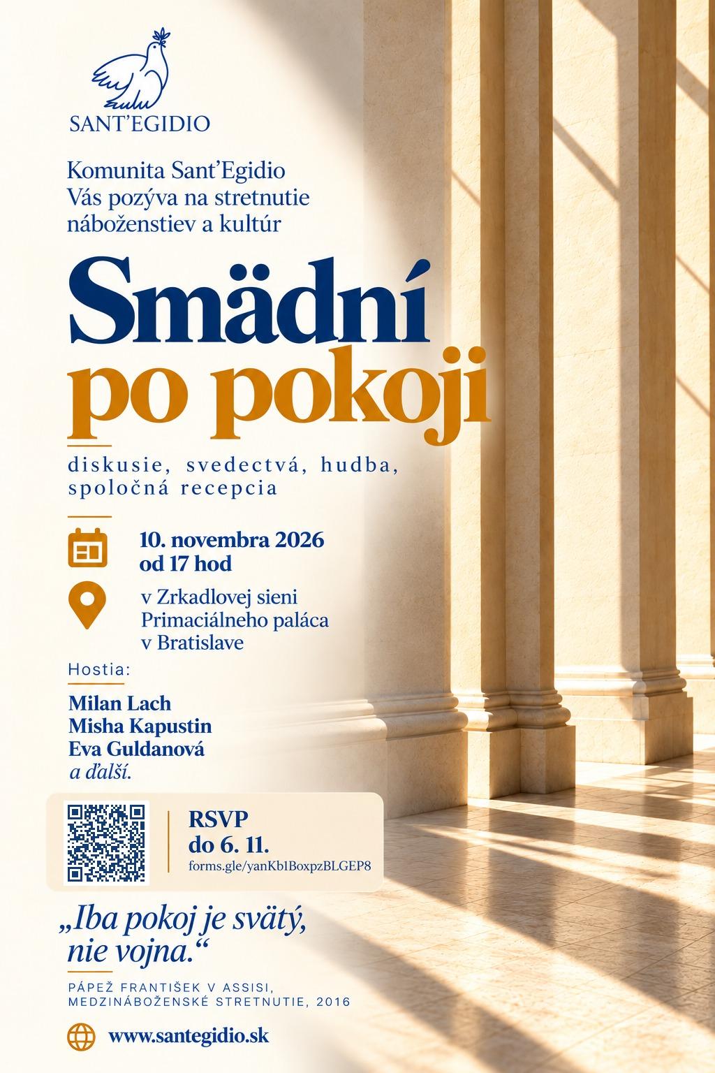 Bratislava, Smadni po pokoji, plagat, 2026